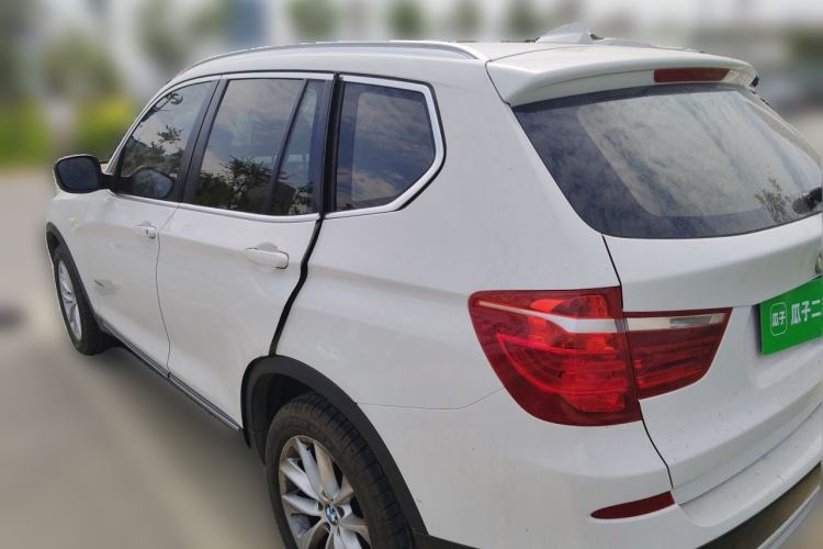 Used BMW X3 2013 Facelifted xDrive20i Luxury Edition Rear Left 45 Deg