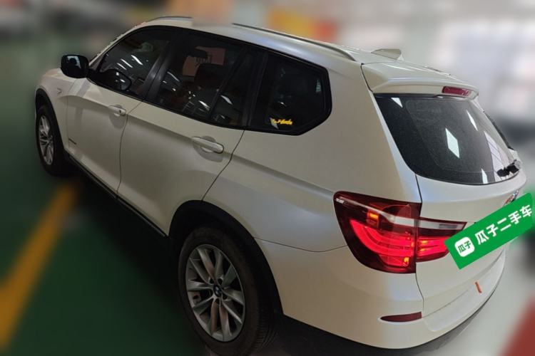 Used BMW X3 2013 Facelifted xDrive20i Luxury Edition Rear Left 45 Deg