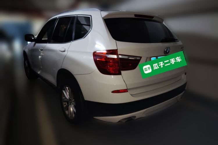 Used BMW X3 2013 Facelifted xDrive20i Luxury Edition Rear Left 45 Deg