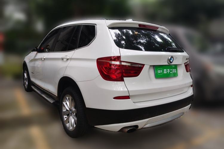 Used BMW X3 2013 Facelifted xDrive20i Luxury Edition Rear Left 45 Deg
