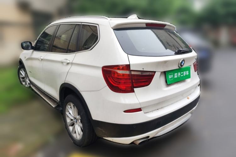 Used BMW X3 2013 Facelifted xDrive20i Luxury Edition Rear Left 45 Deg