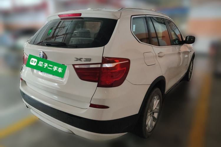 Used BMW X3 2013 Facelifted xDrive20i Luxury Edition Rear Right 45 Deg