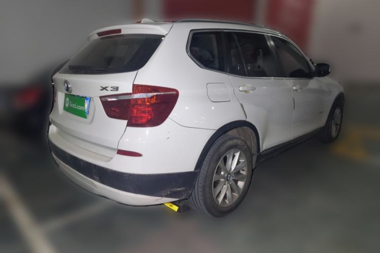 Used BMW X3 2013 xDrive20i Luxury Edition Rear Right 45 Deg