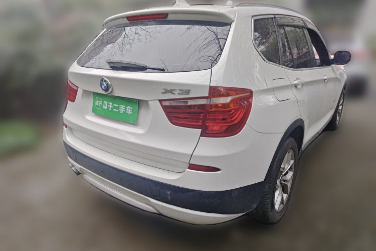 Used BMW X3 2013 Revised xDrive28i Luxury Edition Rear Right 45 Deg