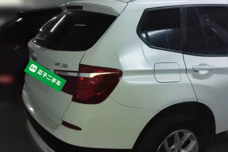 Used BMW X3 2013 Restyled xDrive28i Leading Edition Rear Right 45 Deg