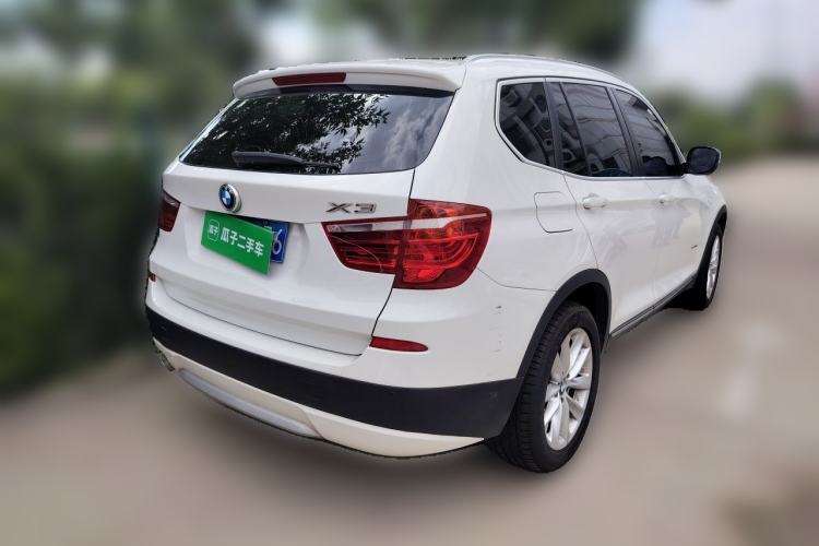 Used BMW X3 2013 Facelifted xDrive20i Luxury Edition Rear Right 45 Deg