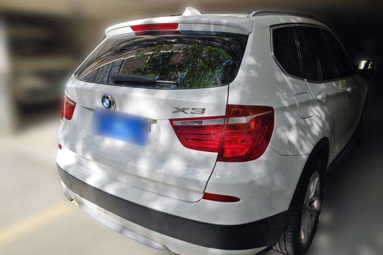 Used BMW X3 2013 Facelifted xDrive20i Luxury Edition Rear Right 45 Deg