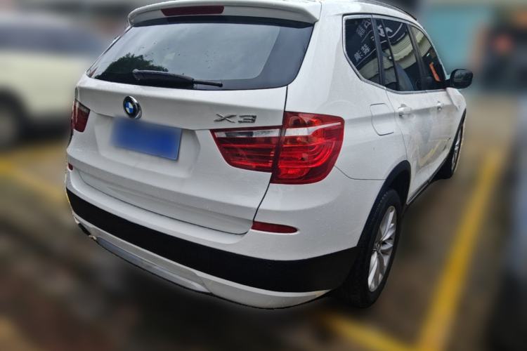Used BMW X3 2013 Facelifted xDrive20i Luxury Edition Rear Right 45 Deg
