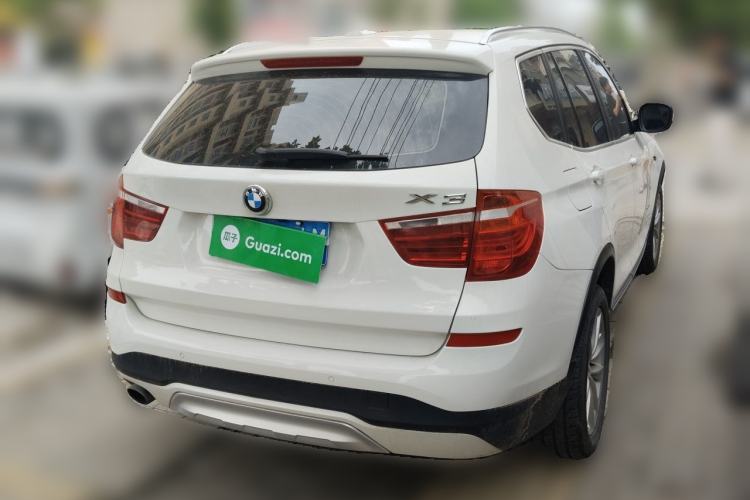 Used BMW X3 2013 Facelifted xDrive20i Luxury Edition Rear Right 45 Deg