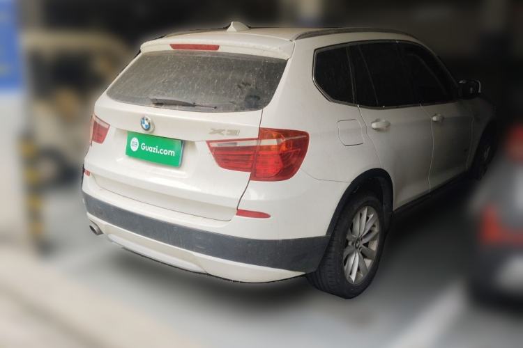 Used BMW X3 2013 Facelifted xDrive20i Luxury Edition Rear Right 45 Deg
