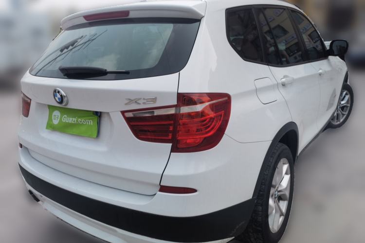 Used BMW X3 2013 xDrive28i Leading Model Rear Right 45 Deg