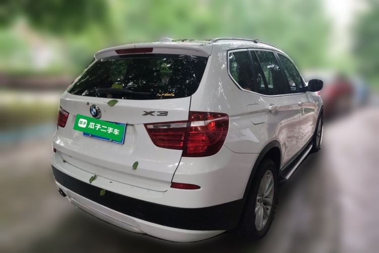 Used BMW X3 2013 Facelifted xDrive20i Luxury Edition Rear Right 45 Deg
