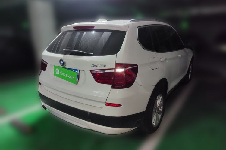 Used BMW X3 2013 Facelifted xDrive20i Luxury Edition Rear Right 45 Deg