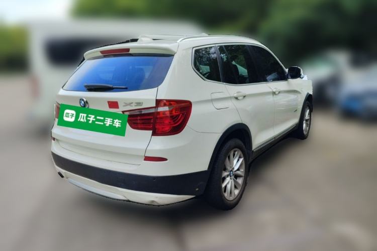 Used BMW X3 2013 xDrive20i Luxury Edition Rear Right 45 Deg