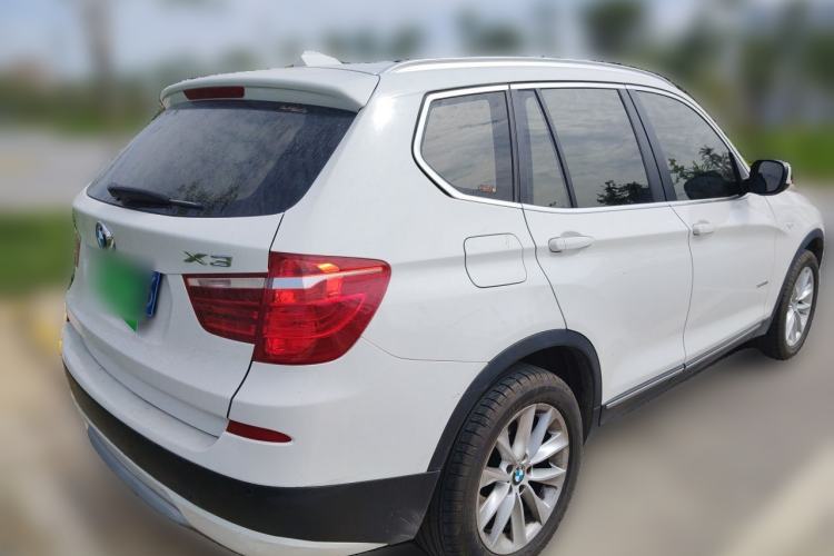 Used BMW X3 2013 Facelifted xDrive20i Luxury Edition Rear Right 45 Deg