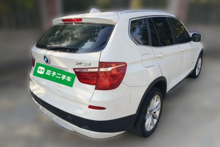 Used BMW X3 2013 xDrive20i Luxury Edition Rear Right 45 Deg