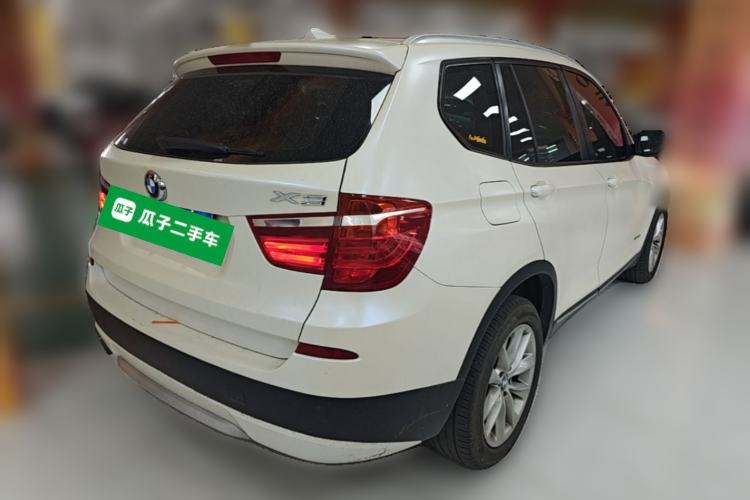 Used BMW X3 2013 Facelifted xDrive20i Luxury Edition Rear Right 45 Deg
