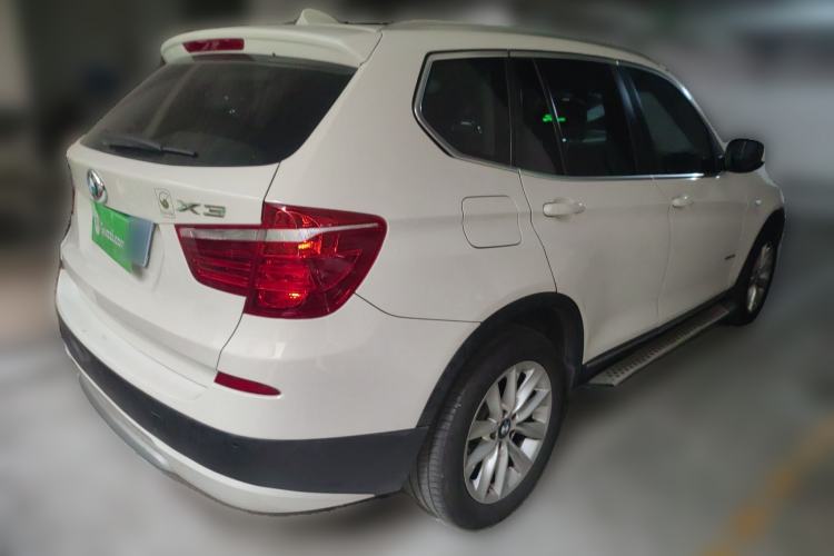 Used BMW X3 2013 Facelifted xDrive20i Luxury Edition Rear Right 45 Deg
