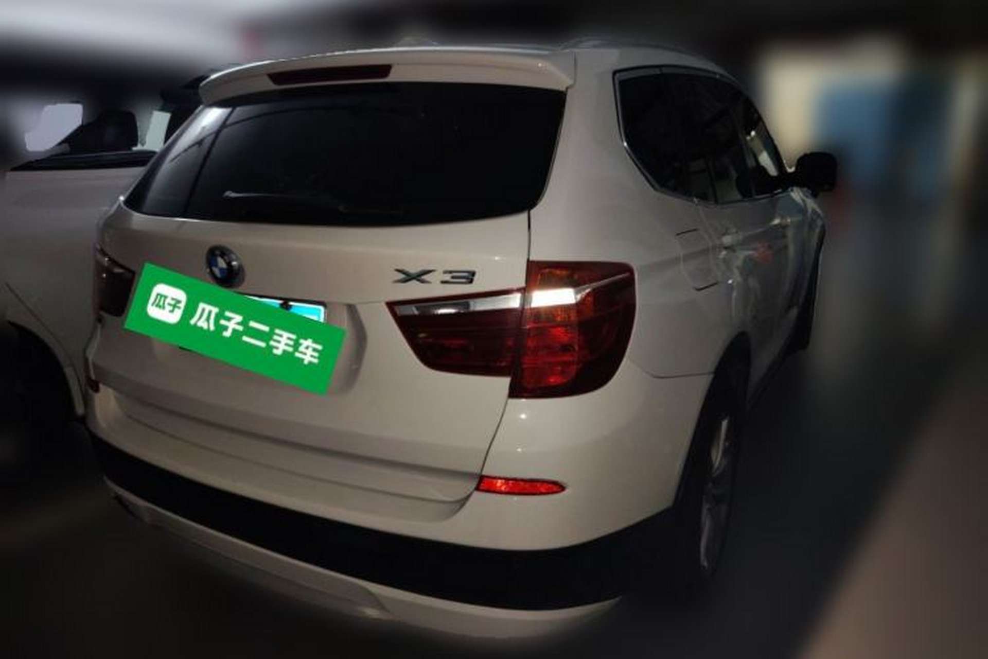 Used BMW X3 2013 Facelifted xDrive20i Luxury Edition Rear Right 45 Deg