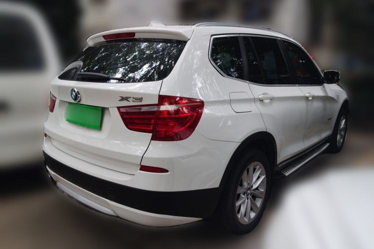 Used BMW X3 2013 Facelifted xDrive20i Luxury Edition Rear Right 45 Deg