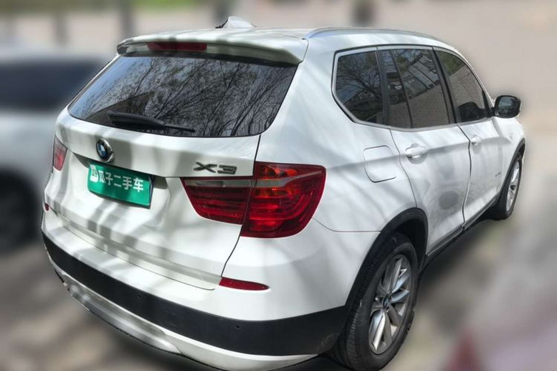 Used BMW X3 2013 Facelifted xDrive20i Luxury Edition Rear Right 45 Deg
