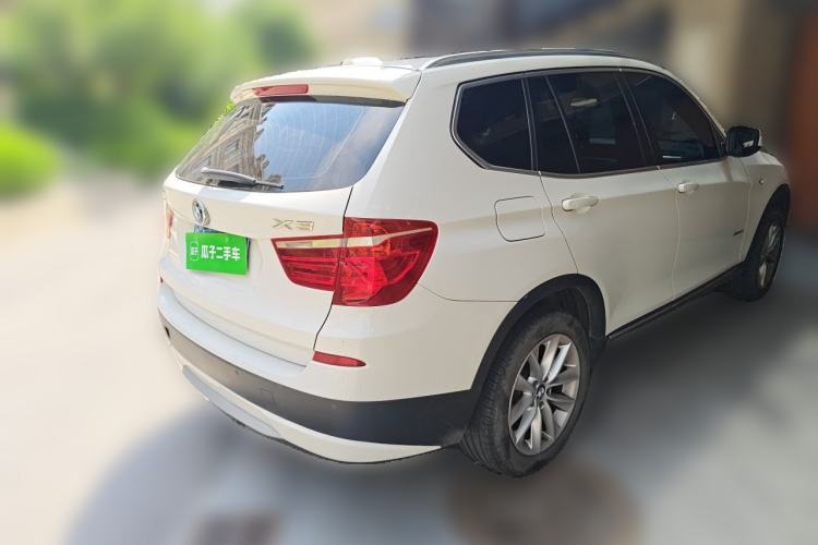 Used BMW X3 2013 Facelifted xDrive20i Luxury Edition Rear Right 45 Deg