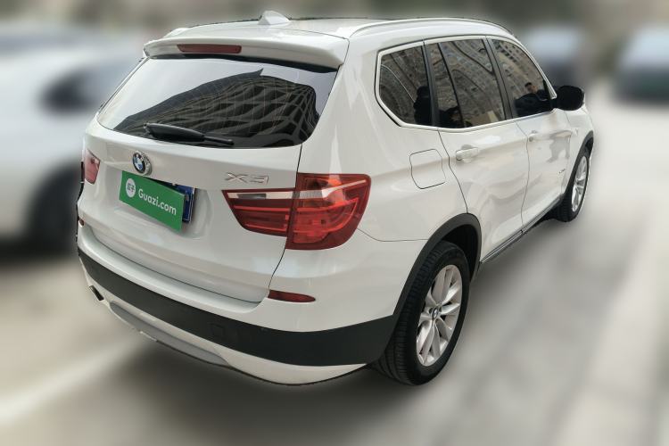 Used BMW X3 2013 xDrive20i Luxury Edition Rear Right 45 Deg