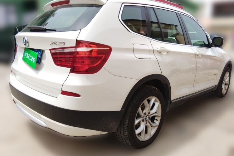 Used BMW X3 2013 xDrive28i Luxury Model Rear Right 45 Deg