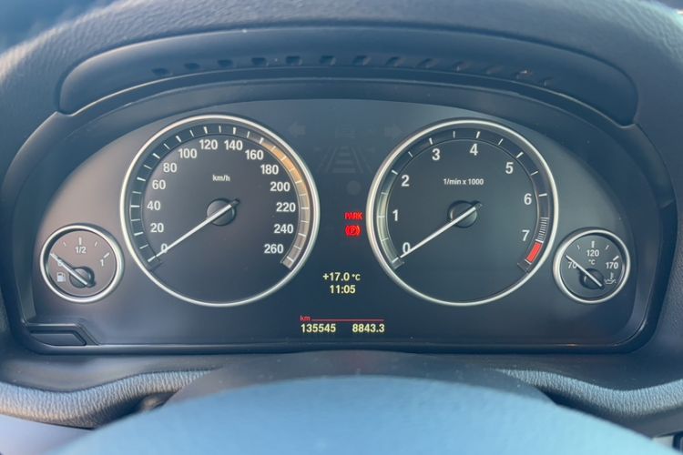 Used BMW X3 2013 Facelifted xDrive20i Luxury Edition Odometer Close Up