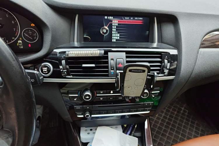 Used BMW X3 2014 xDrive20i X Design Package Audio And AC Panel