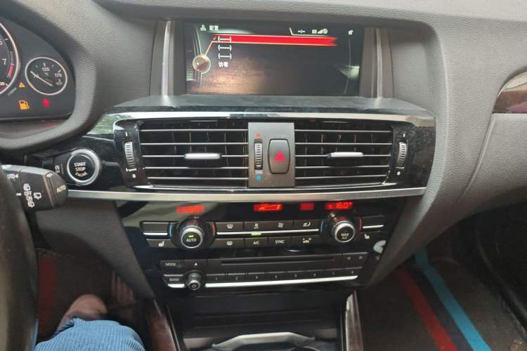 Used BMW X3 2014 xDrive20i X Design Package Audio And AC Panel