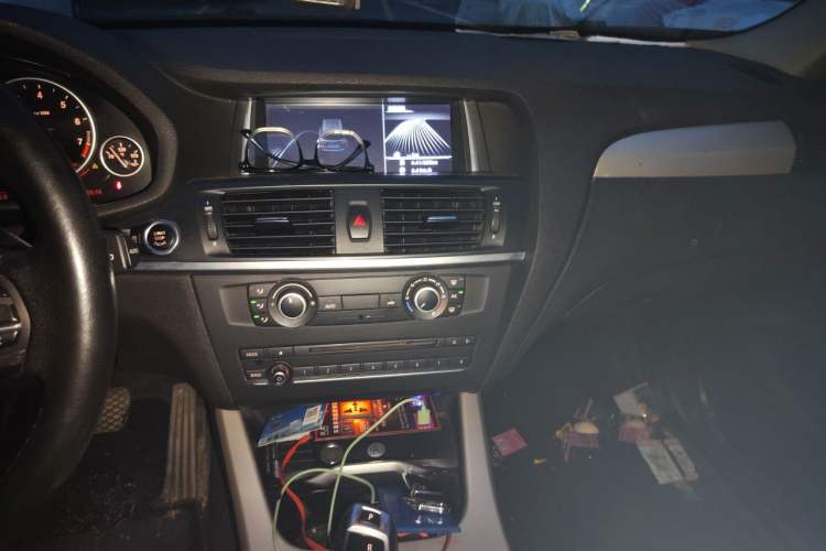 Used BMW X3 2014 xDrive20i Leading Model Audio And AC Panel
