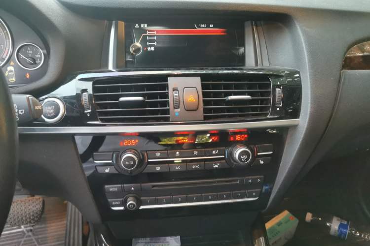 Used BMW X3 2014 xDrive20i X Design Package Audio And AC Panel