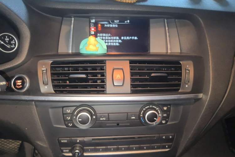 Used BMW X3 2014 xDrive20i Leading Model Audio And AC Panel