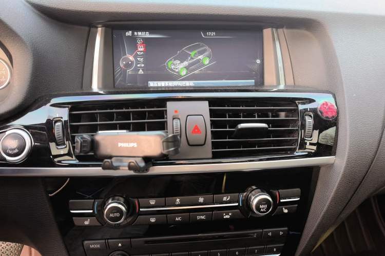 Used BMW X3 2014 xDrive20i X Design Package Audio And AC Panel