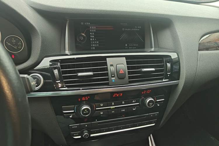 Used BMW X3 2014 xDrive20i X Design Package Audio And AC Panel