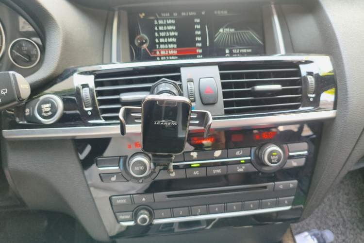 Used BMW X3 2014 xDrive20i X Design Package Audio And AC Panel