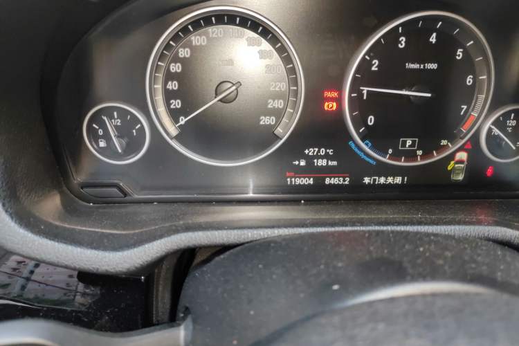 Used BMW X3 2014 xDrive20i X Design Package Odometer Close Up