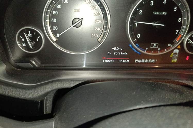 Used BMW X3 2014 xDrive20i X Design Package Odometer Close Up