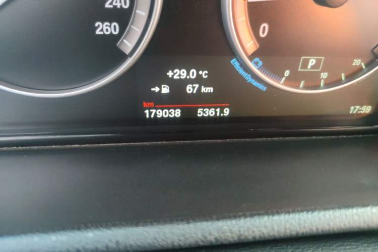Used BMW X3 2014 xDrive28i X Design Package Odometer Close Up