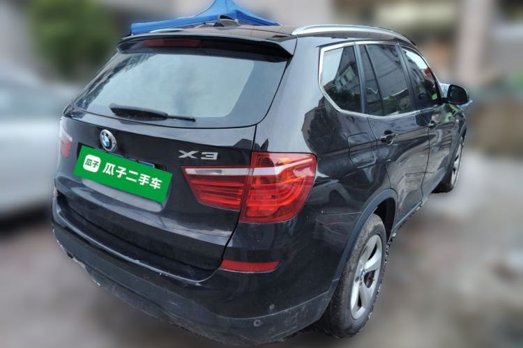 Used BMW X3 2014 xDrive20i Leading Model Rear Right 45 Deg