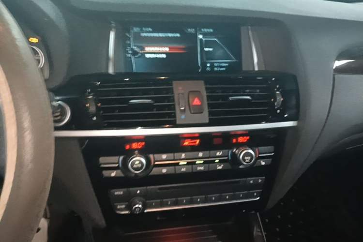 Used BMW X3 2014 xDrive20i X Design Package Audio And AC Panel
