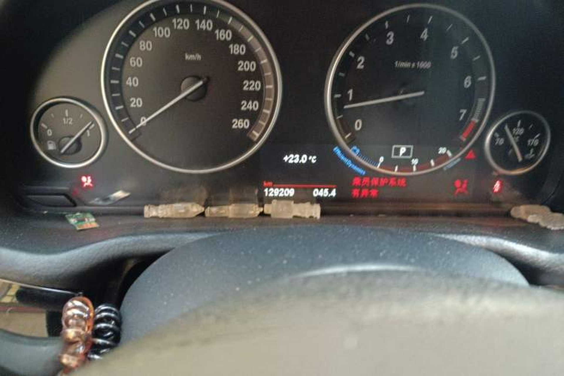 Used BMW X3 2014 xDrive20i X Design Package Odometer Close Up