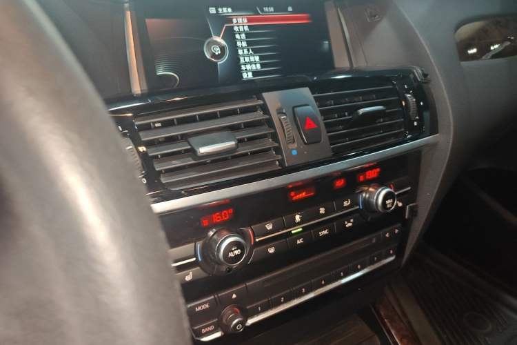 Used BMW X3 2014 xDrive20i X Design Package Audio And AC Panel