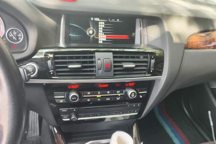 Used BMW X3 2014 xDrive20i X Design Package Audio And AC Panel