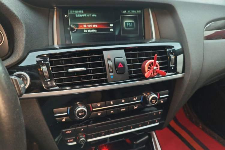 Used BMW X3 2014 xDrive20i X Design Package Audio And AC Panel