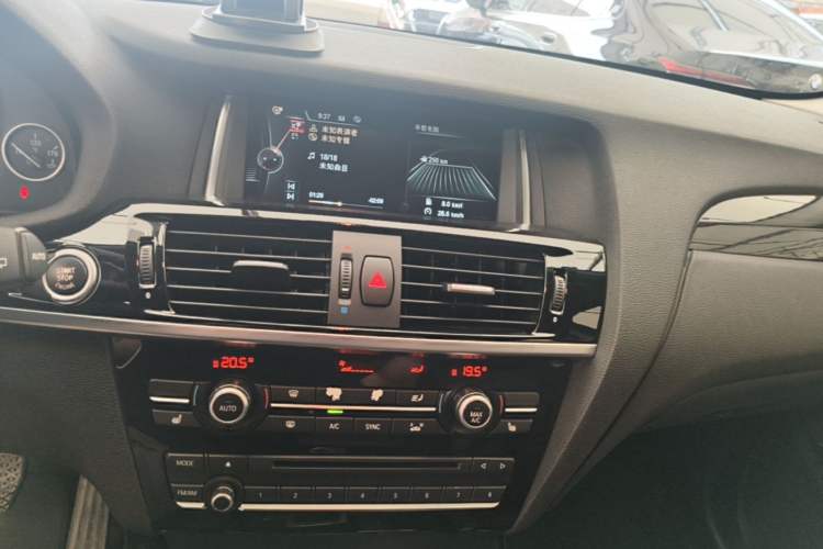 Used BMW X3 2014 xDrive20i X Design Package Audio And AC Panel