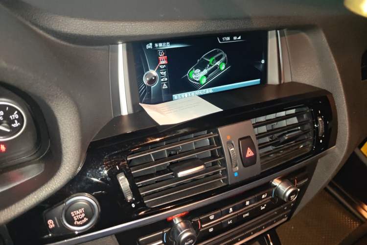 Used BMW X3 2014 xDrive20i X Design Package Audio And AC Panel