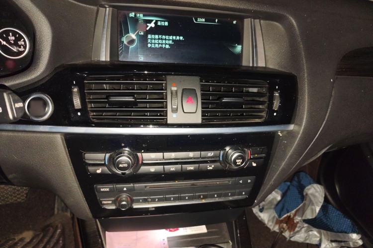 Used BMW X3 2014 xDrive28i X Design Package Audio And AC Panel