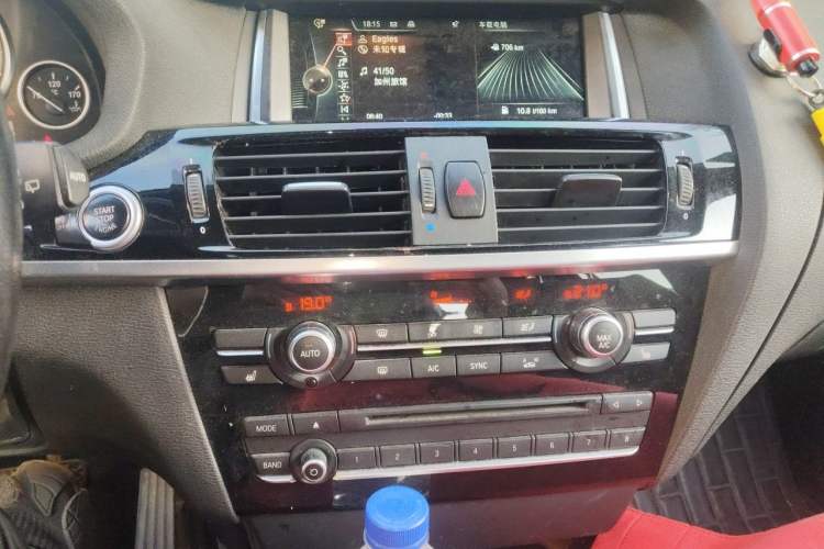 Used BMW X3 2014 xDrive20i X Design Package Audio And AC Panel